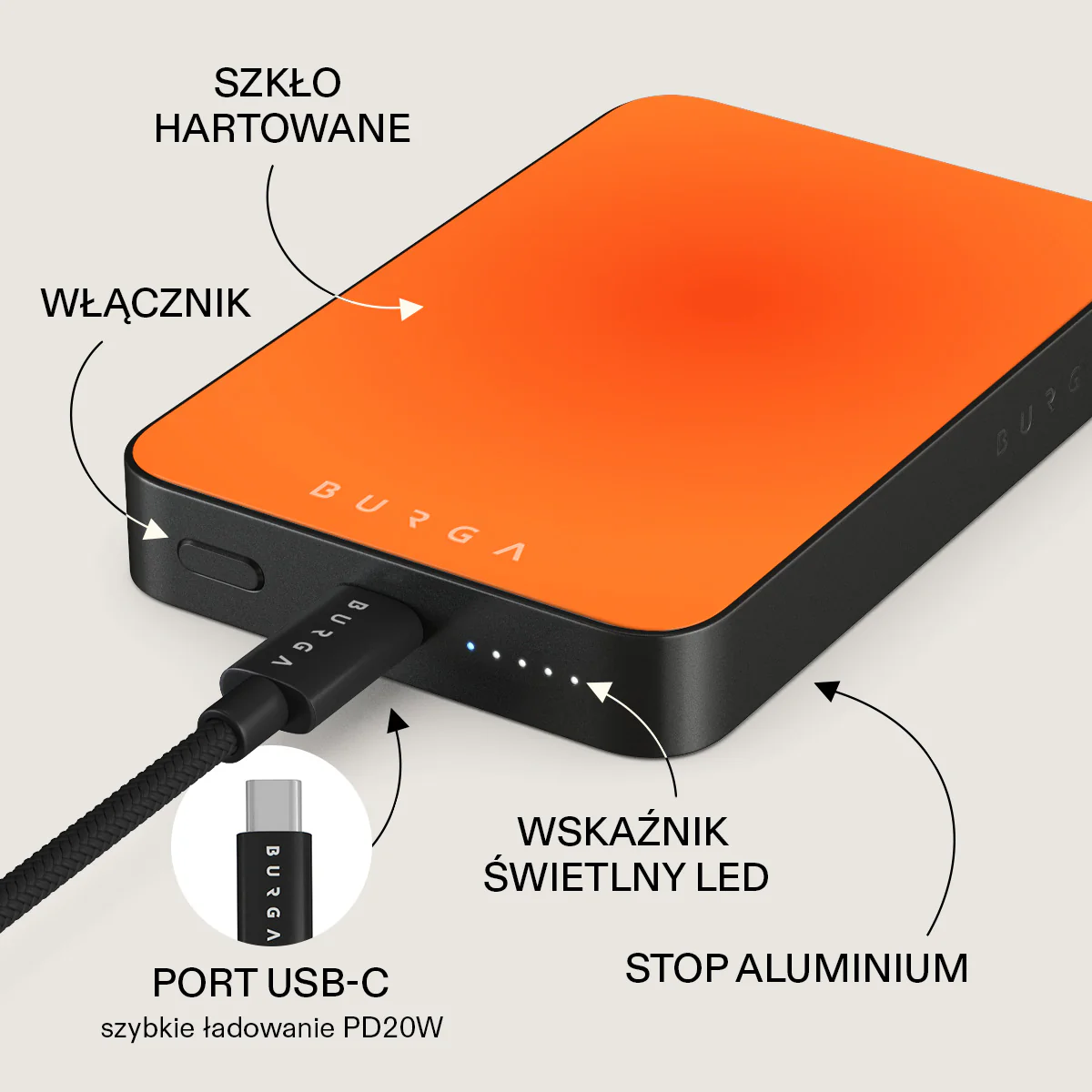 Flare - Magnetyczny power bank - Image 20