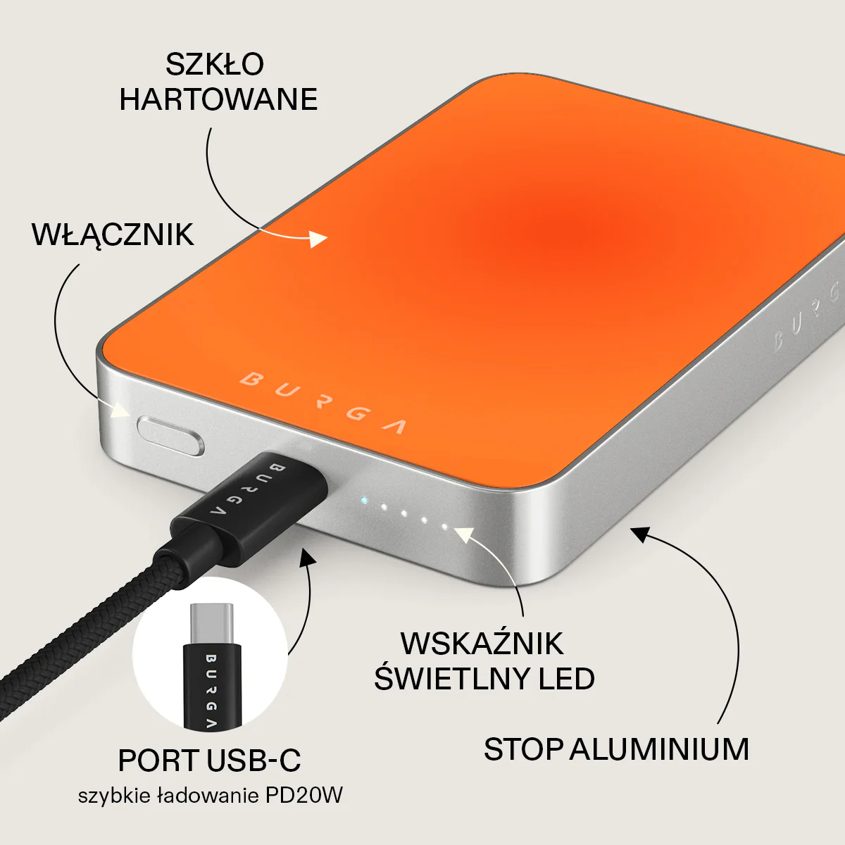 Flare - Magnetyczny power bank - Image 30