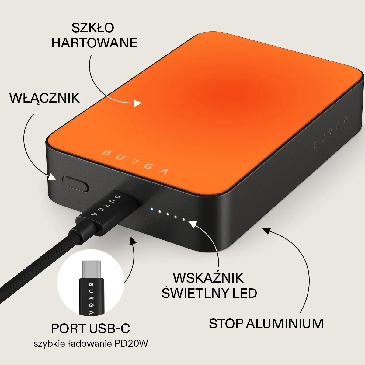 Flare - Magnetyczny power bank - Image 35