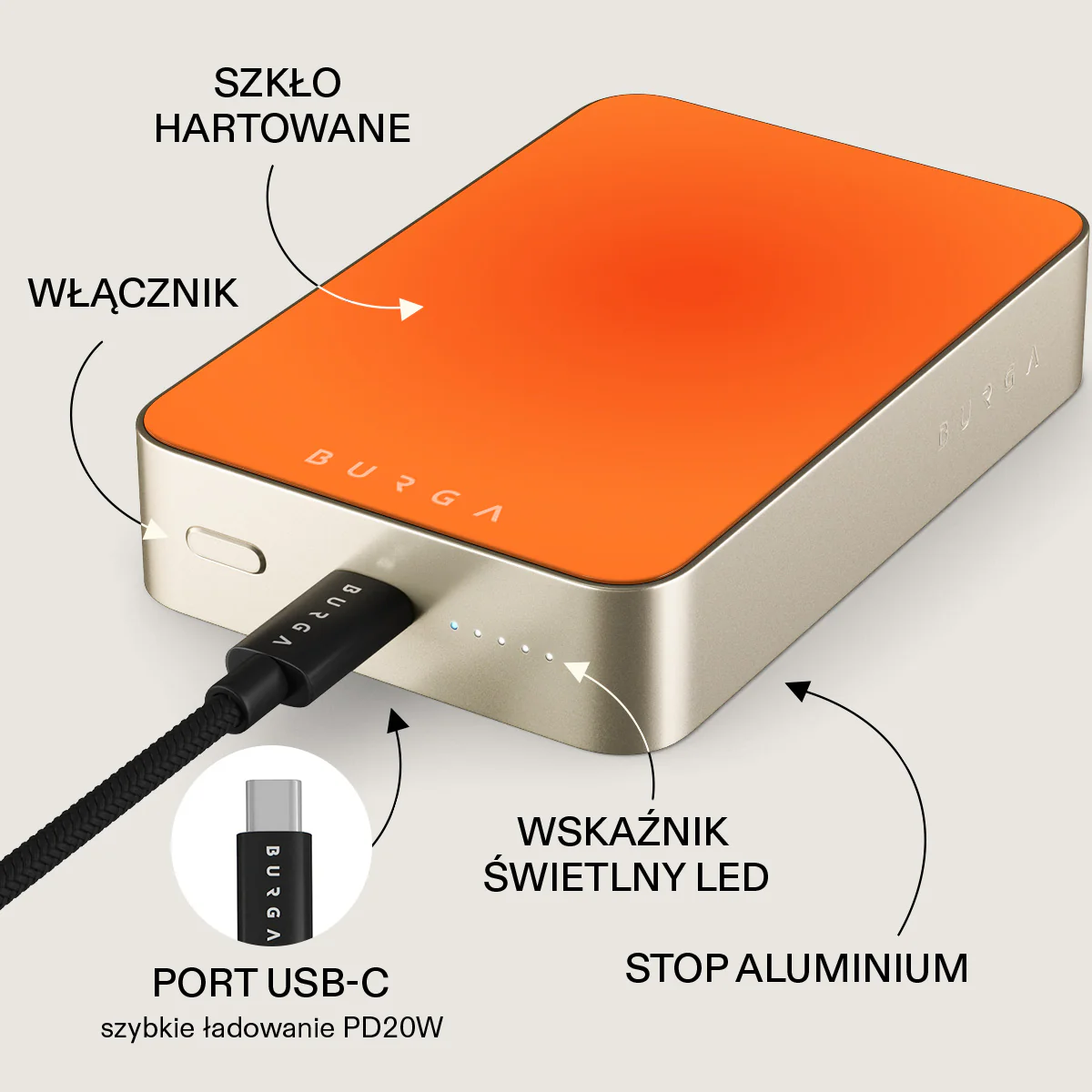 Flare - Magnetyczny power bank - Image 40
