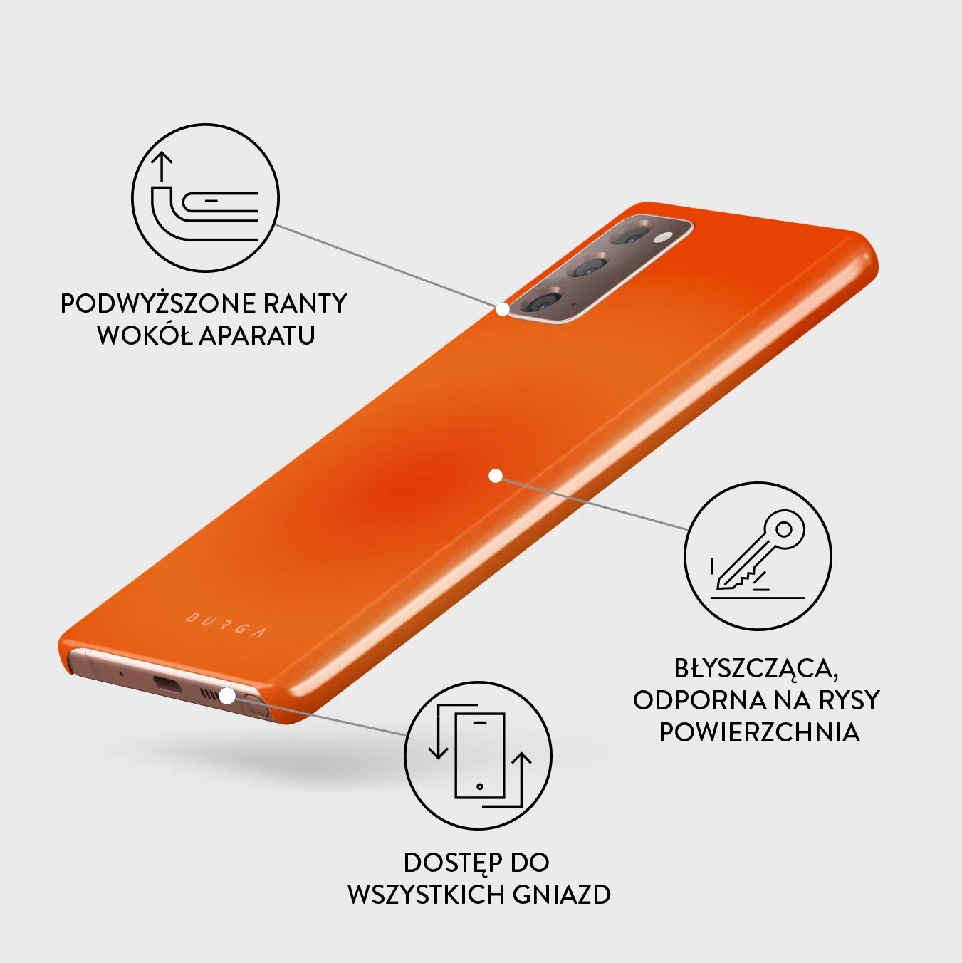Flare - Samsung Galaxy Note 20 4G / 5G Etui - Image 3