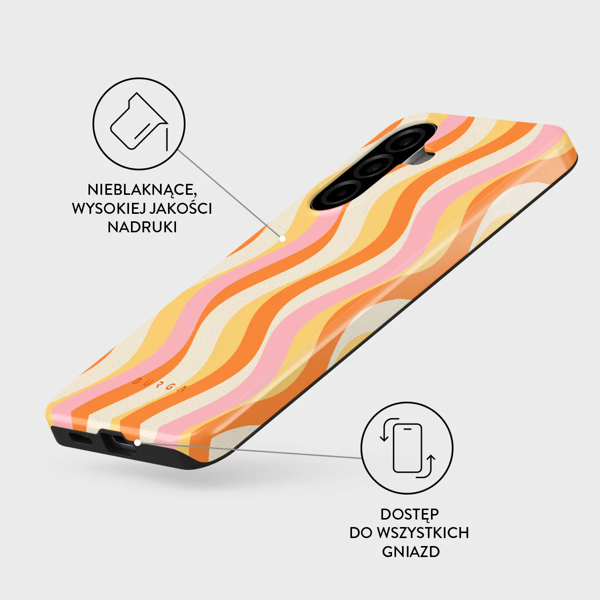 Flower Power - Samsung Galaxy A57 5G Etui - Image 3