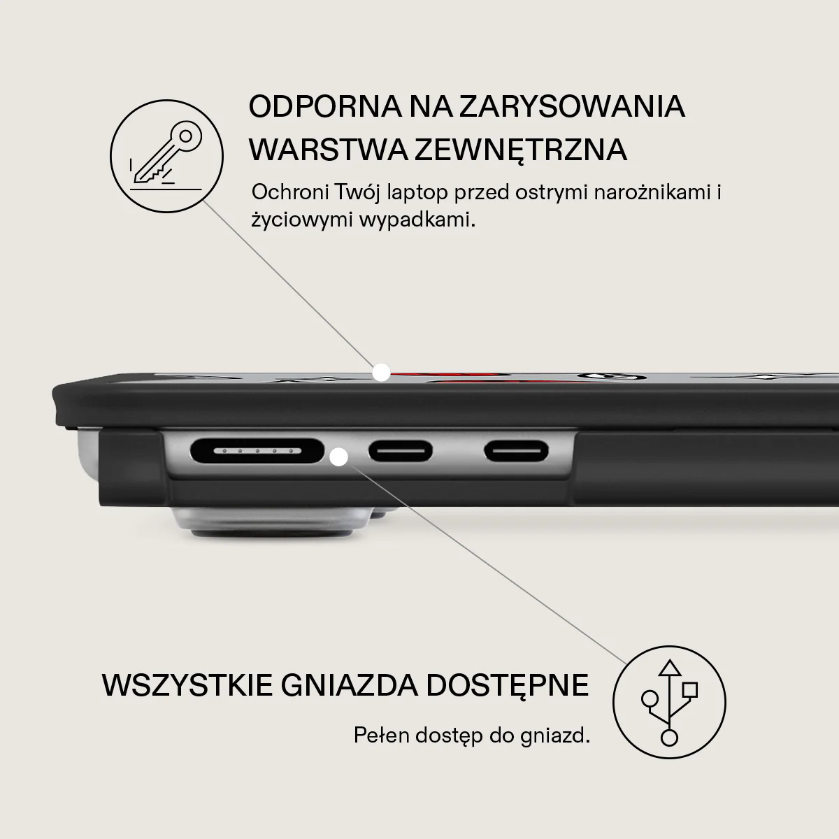 Fortunate One - Etui do MacBooka - Image 16