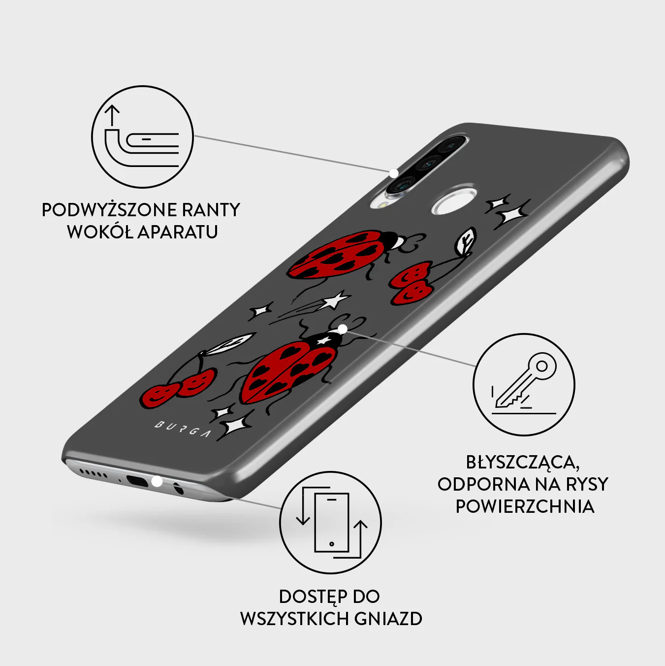 Fortunate One - Huawei P30 Lite Etui - Image 3