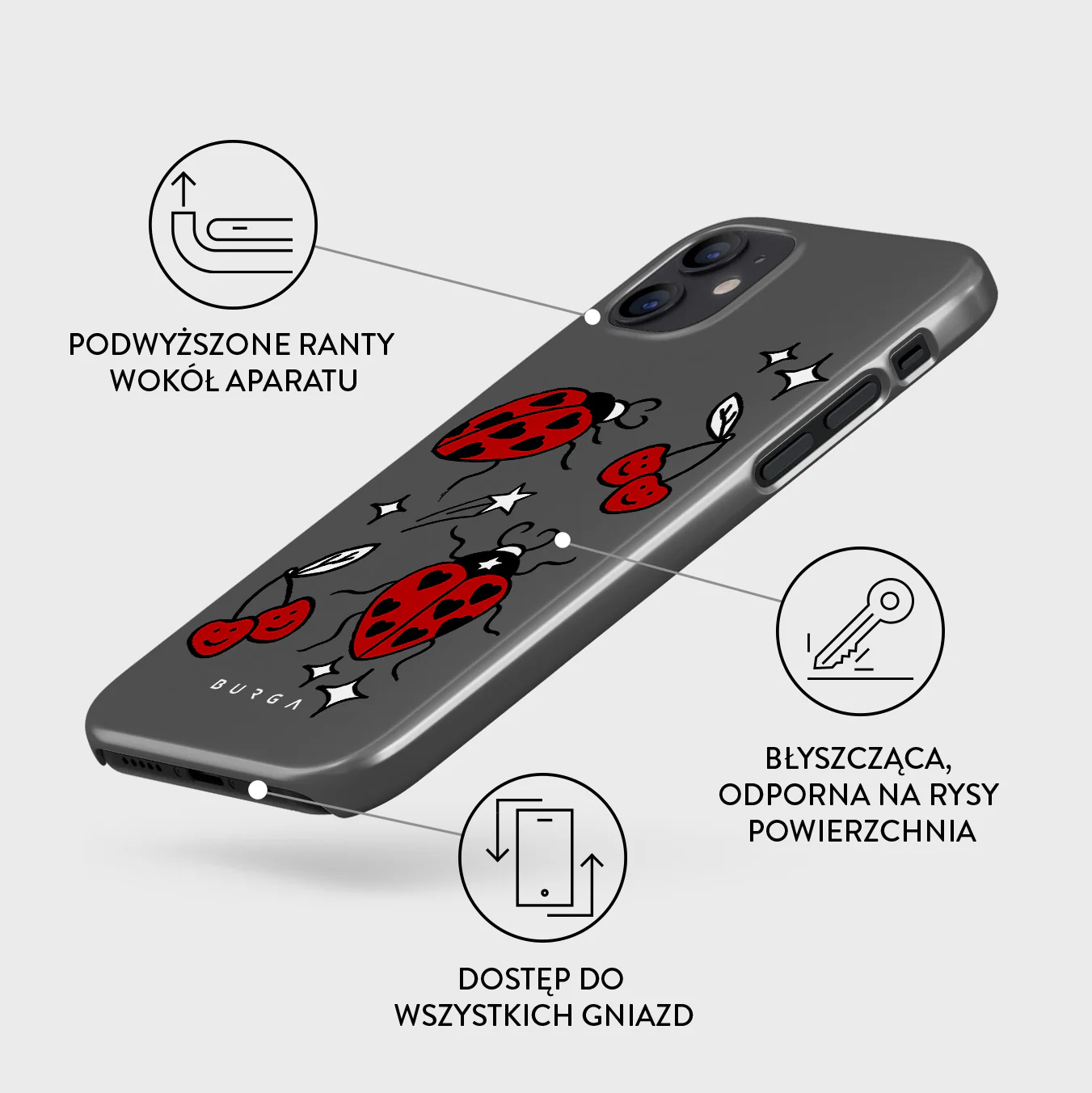 Fortunate One - iPhone 12 Mini Etui - Image 3