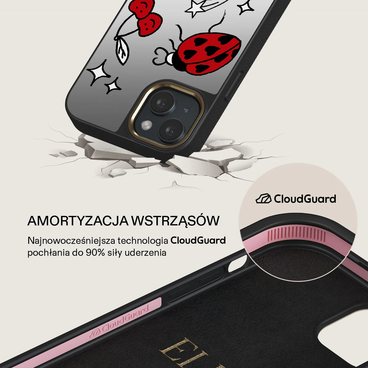 Fortunate One - iPhone 15 Etui - Image 28