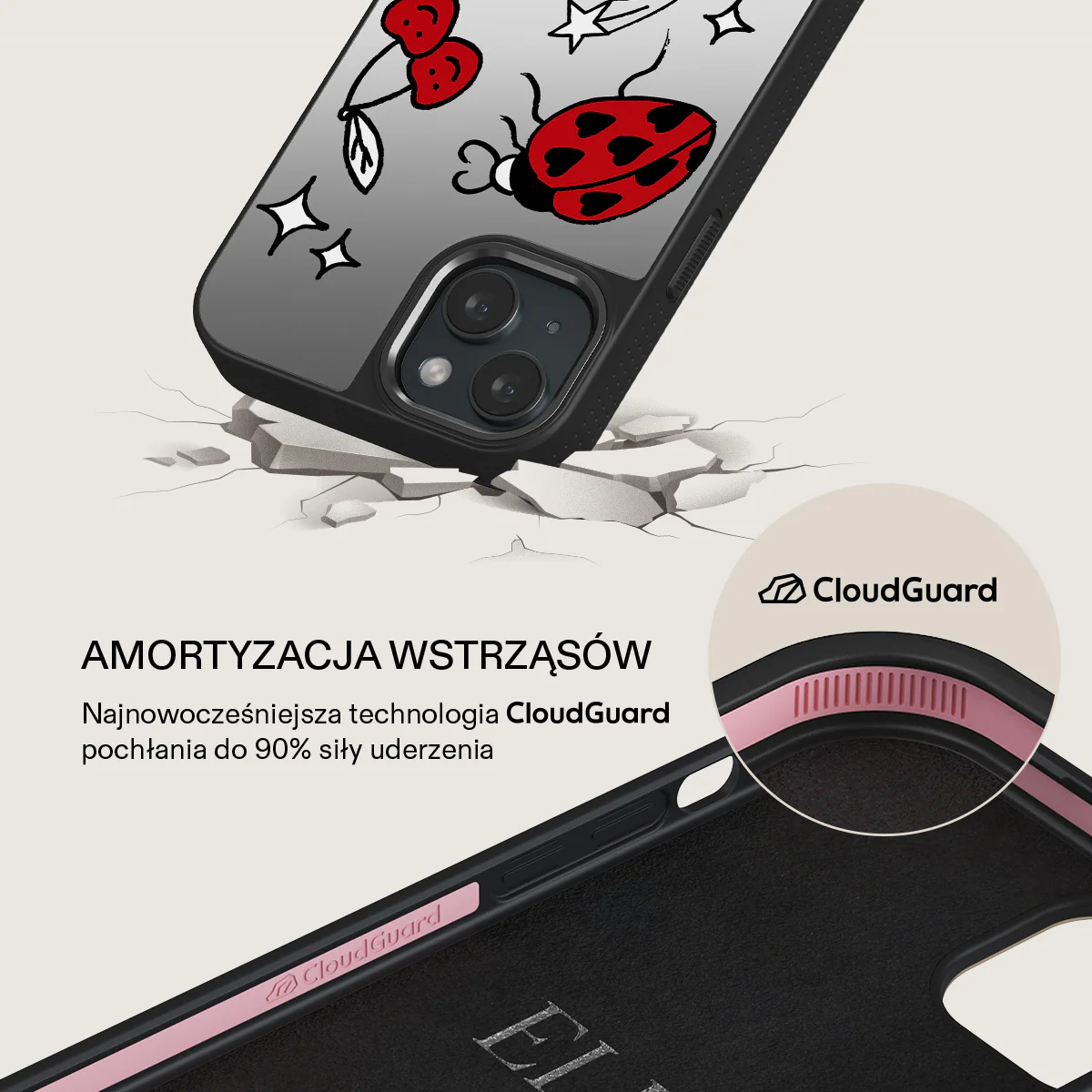 Fortunate One - iPhone 15 Etui - Image 36