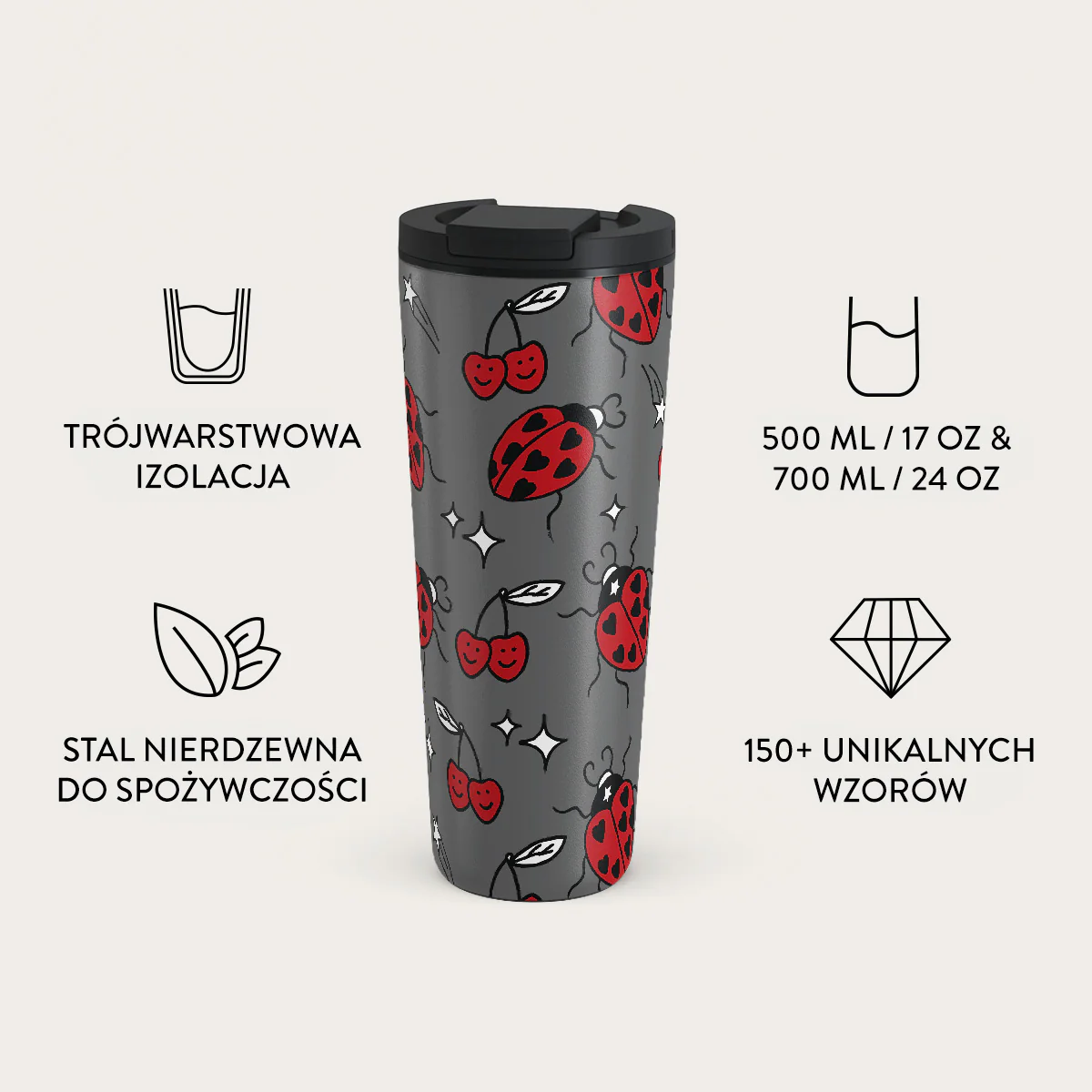 Fortunate One - Kubek podróżny - Image 9