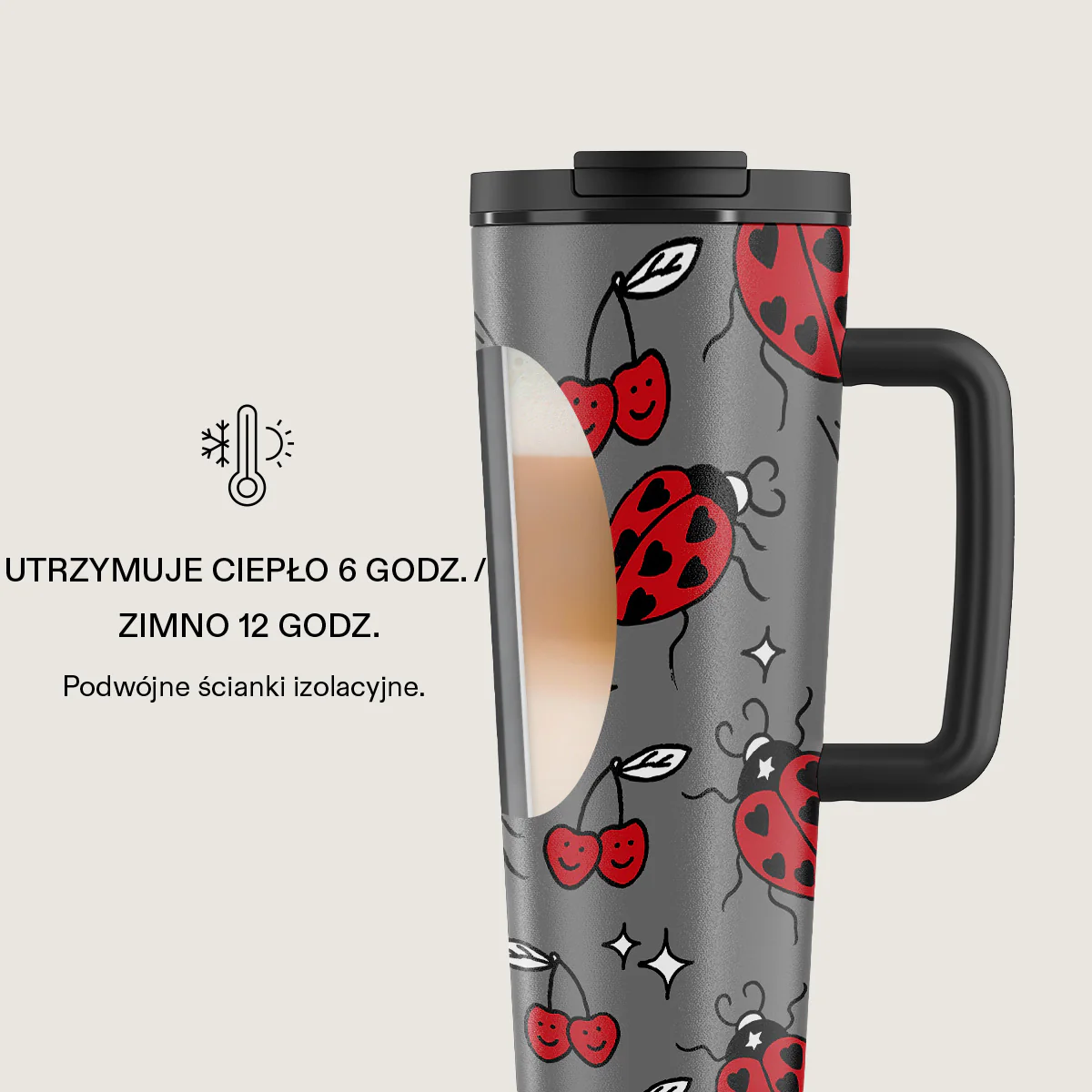 Fortunate One - Kubek podróżny EasyGrip - Image 4