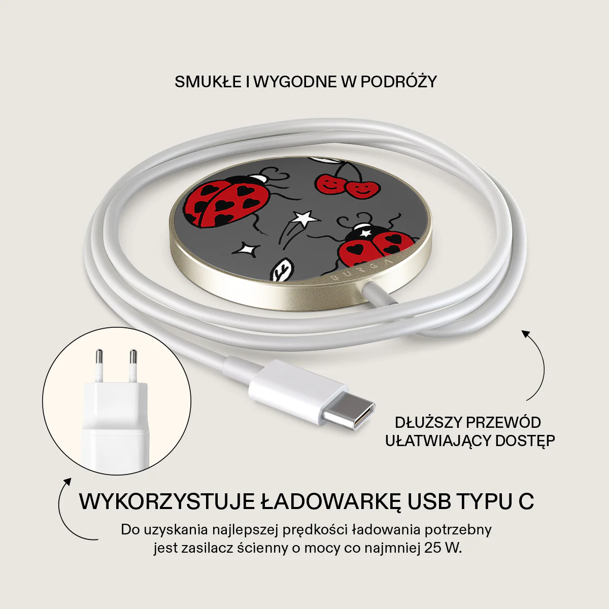 Fortunate One - Magnetyczna ładowarka bezprzewodowa - Image 3