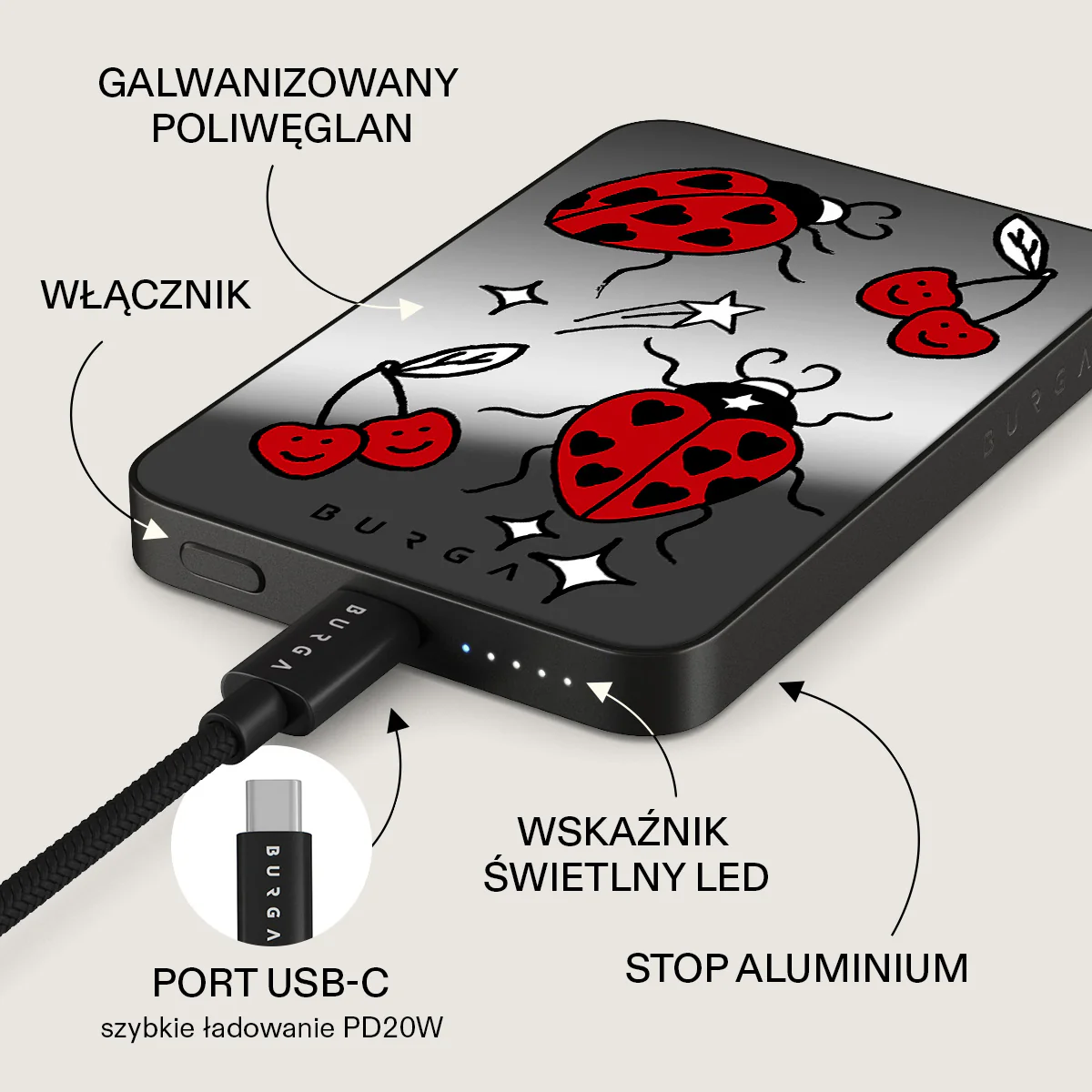 Fortunate One - Magnetyczny power bank - Image 50