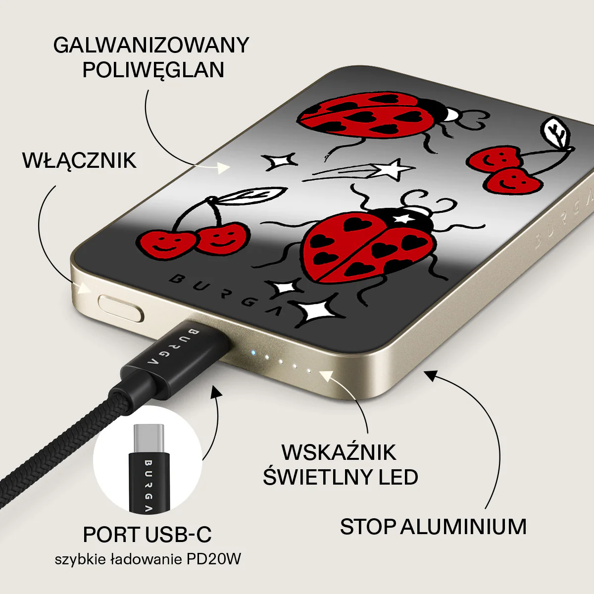 Fortunate One - Magnetyczny power bank - Image 55