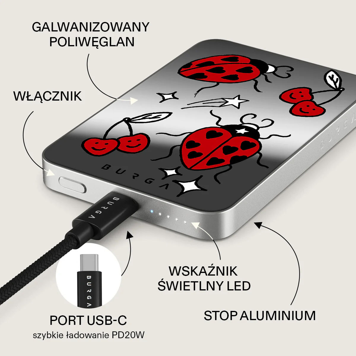 Fortunate One - Magnetyczny power bank - Image 60