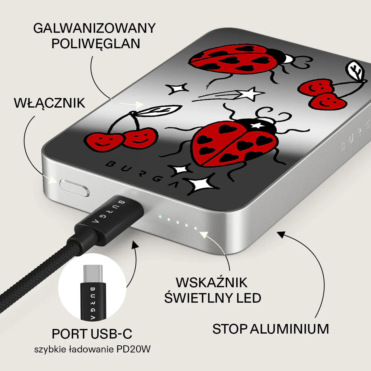 Fortunate One - Magnetyczny power bank - Image 75