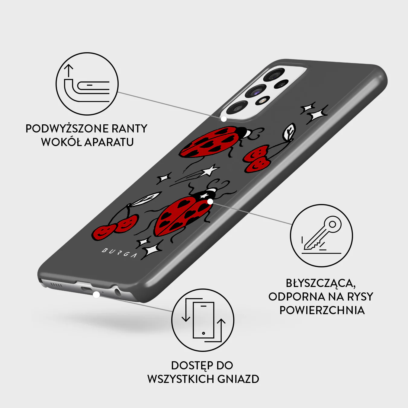 Fortunate One - Samsung Galaxy A72 4G / 5G Etui - Image 3