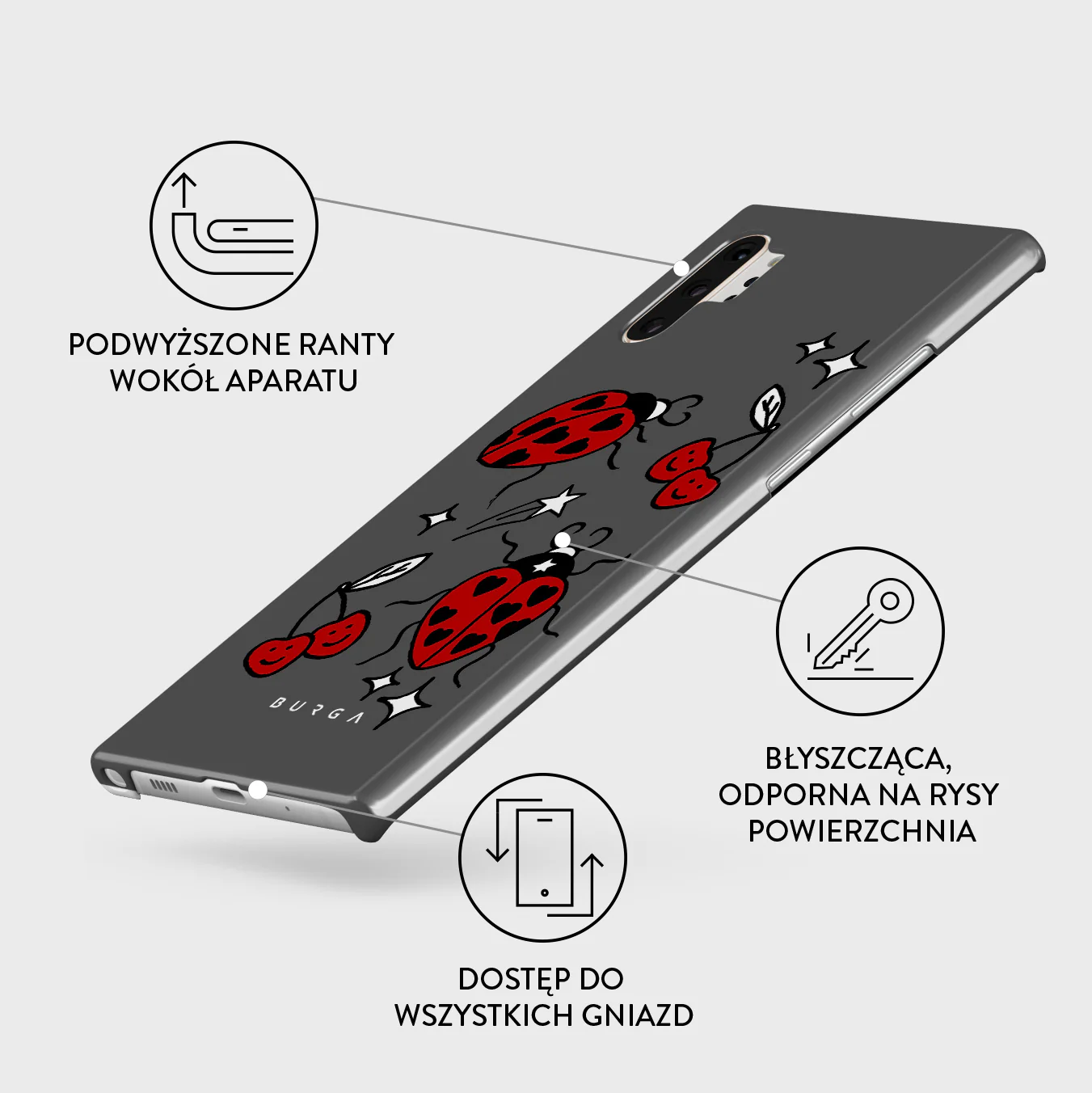Fortunate One - Samsung Galaxy Note 10 Plus Etui - Image 3