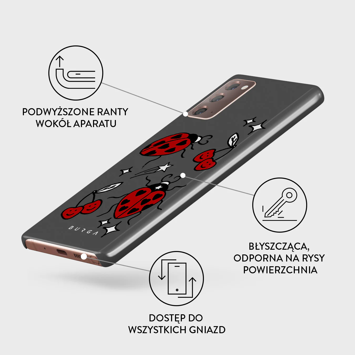 Fortunate One - Samsung Galaxy Note 20 4G / 5G Etui - Image 3