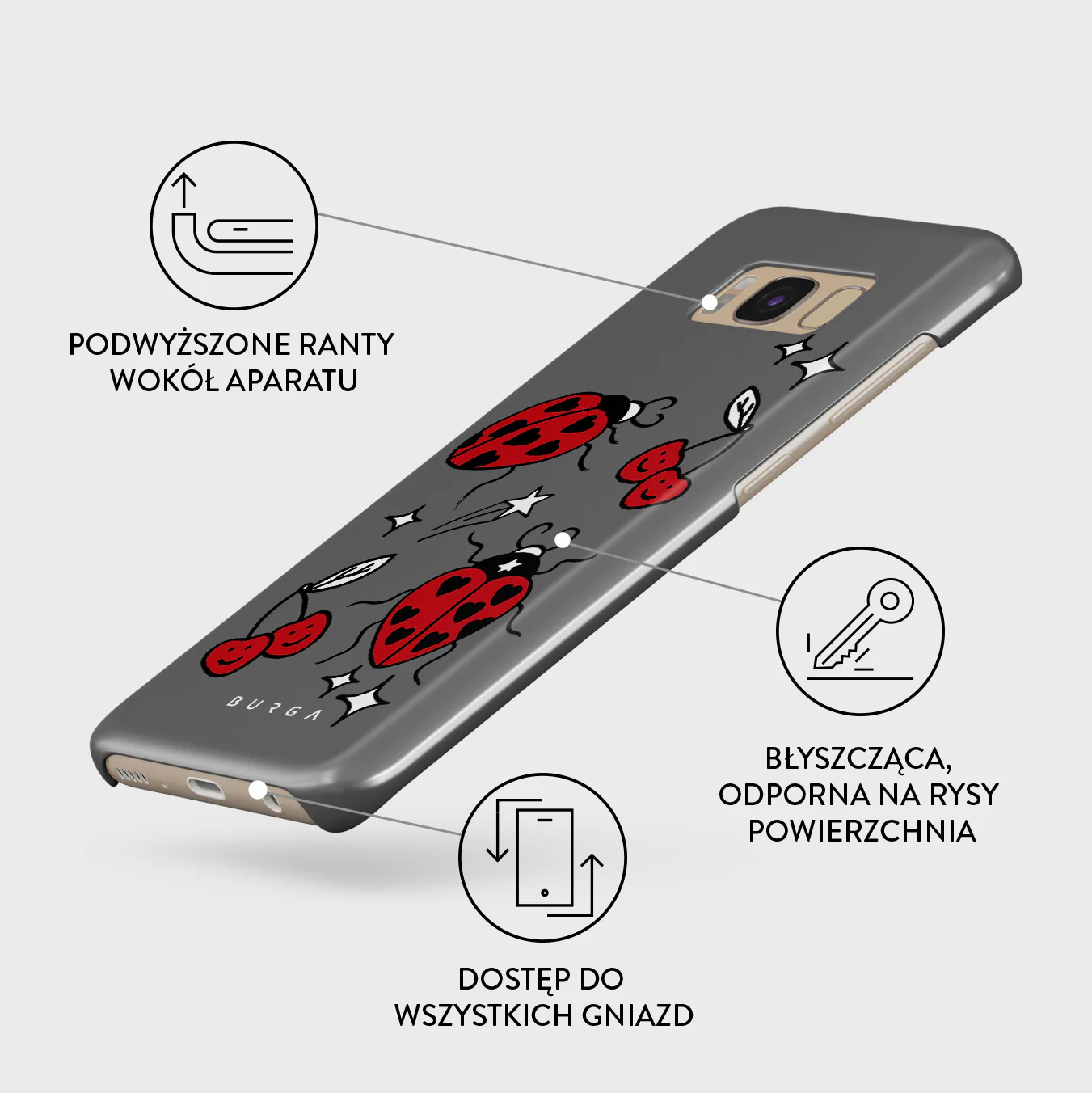 Fortunate One - Samsung Galaxy S8 Etui - Image 3