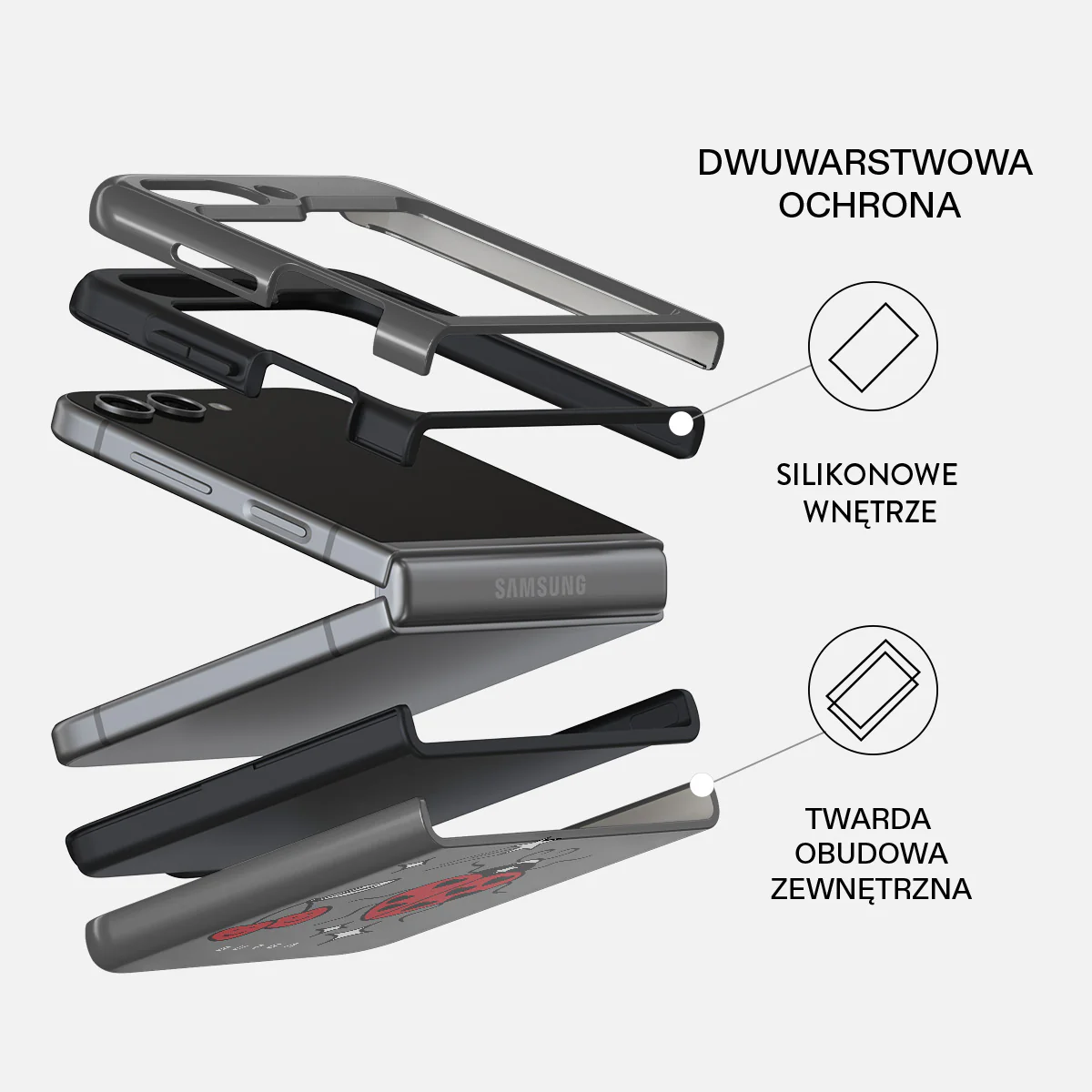 Fortunate One - Samsung Galaxy Z Flip 5 Etui - Image 2