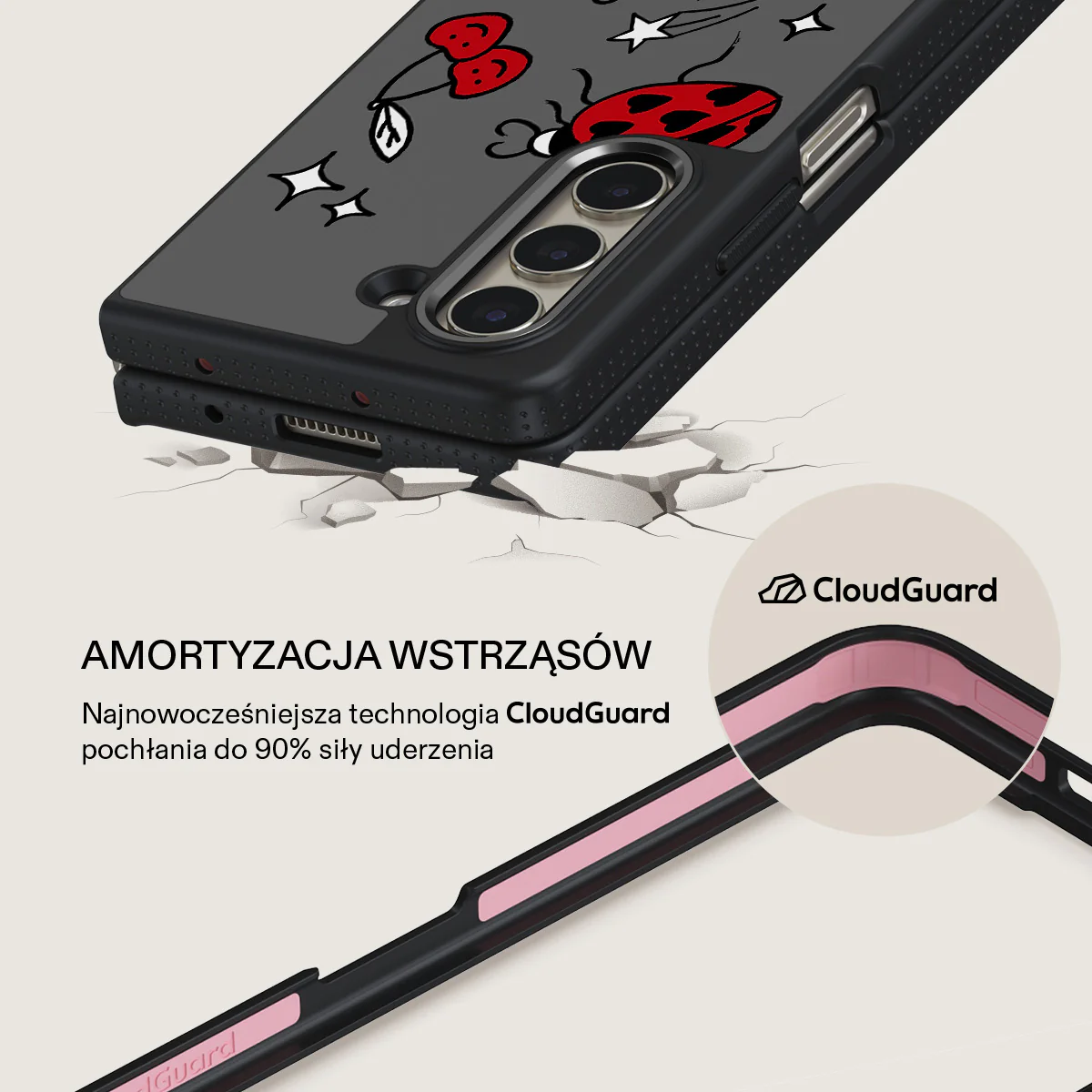 Fortunate One - Samsung Galaxy Z Fold 5 Etui - Image 10