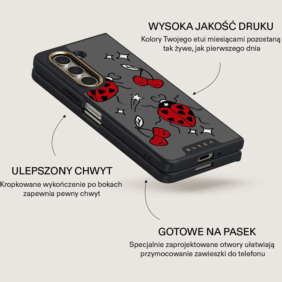 Fortunate One - Samsung Galaxy Z Fold 5 Etui - Image 5
