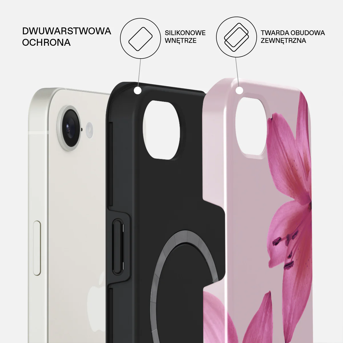 Fragile Beauty - iPhone 17e Etui - Image 2
