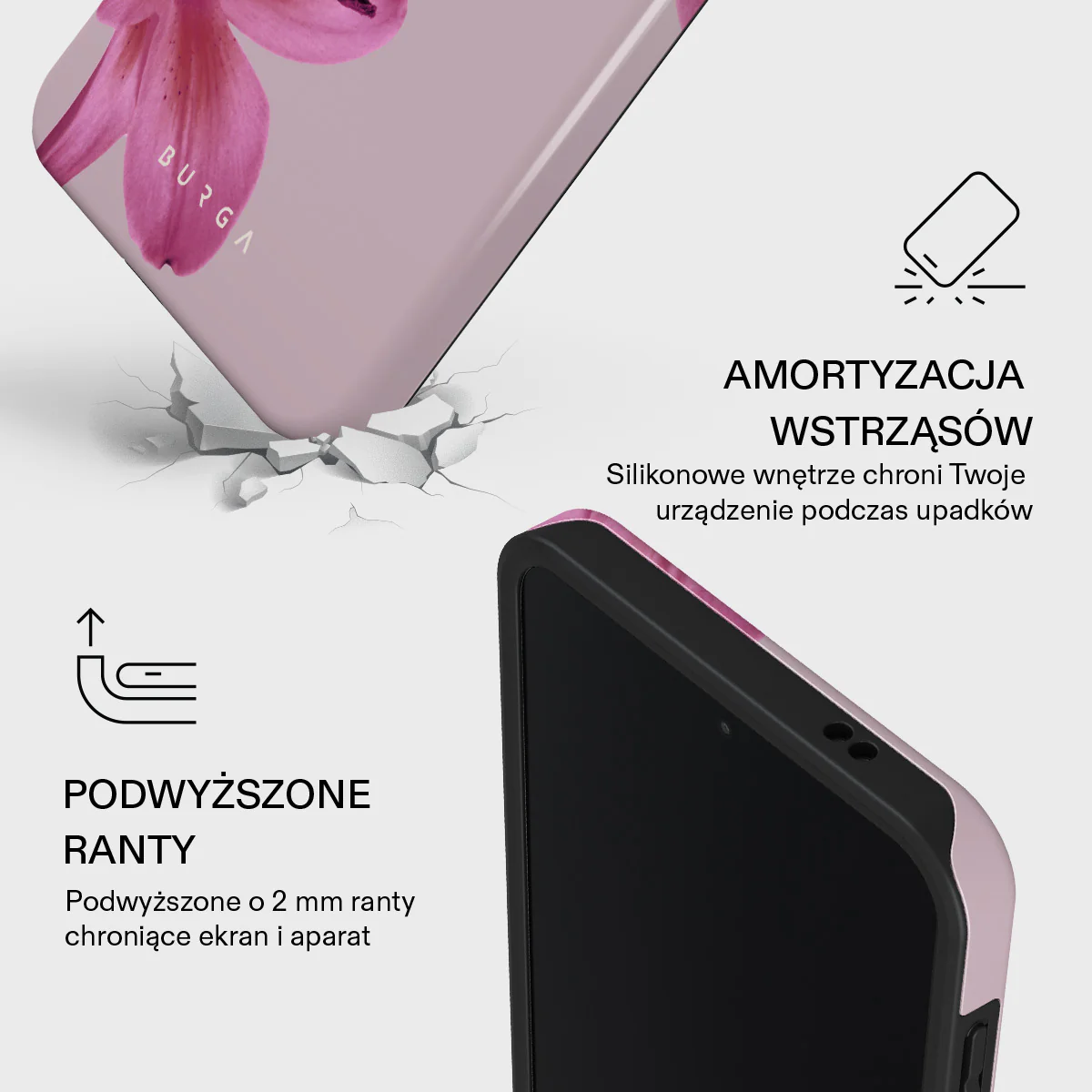 Fragile Beauty - Samsung Galaxy A57 5G Etui - Image 4