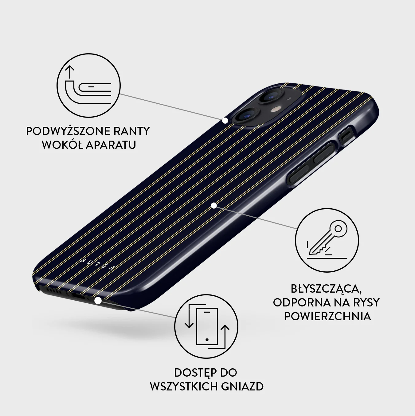 Free Fall - iPhone 12 Mini Etui - Image 3