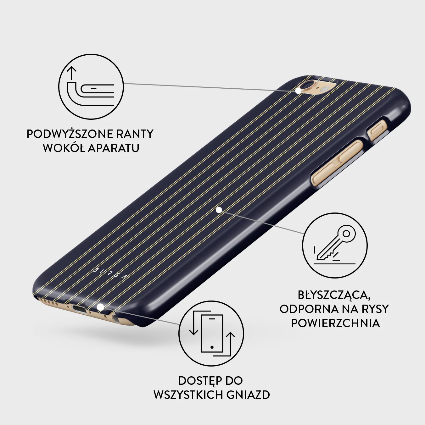 Free Fall - iPhone 6 / 6S Etui - Image 3