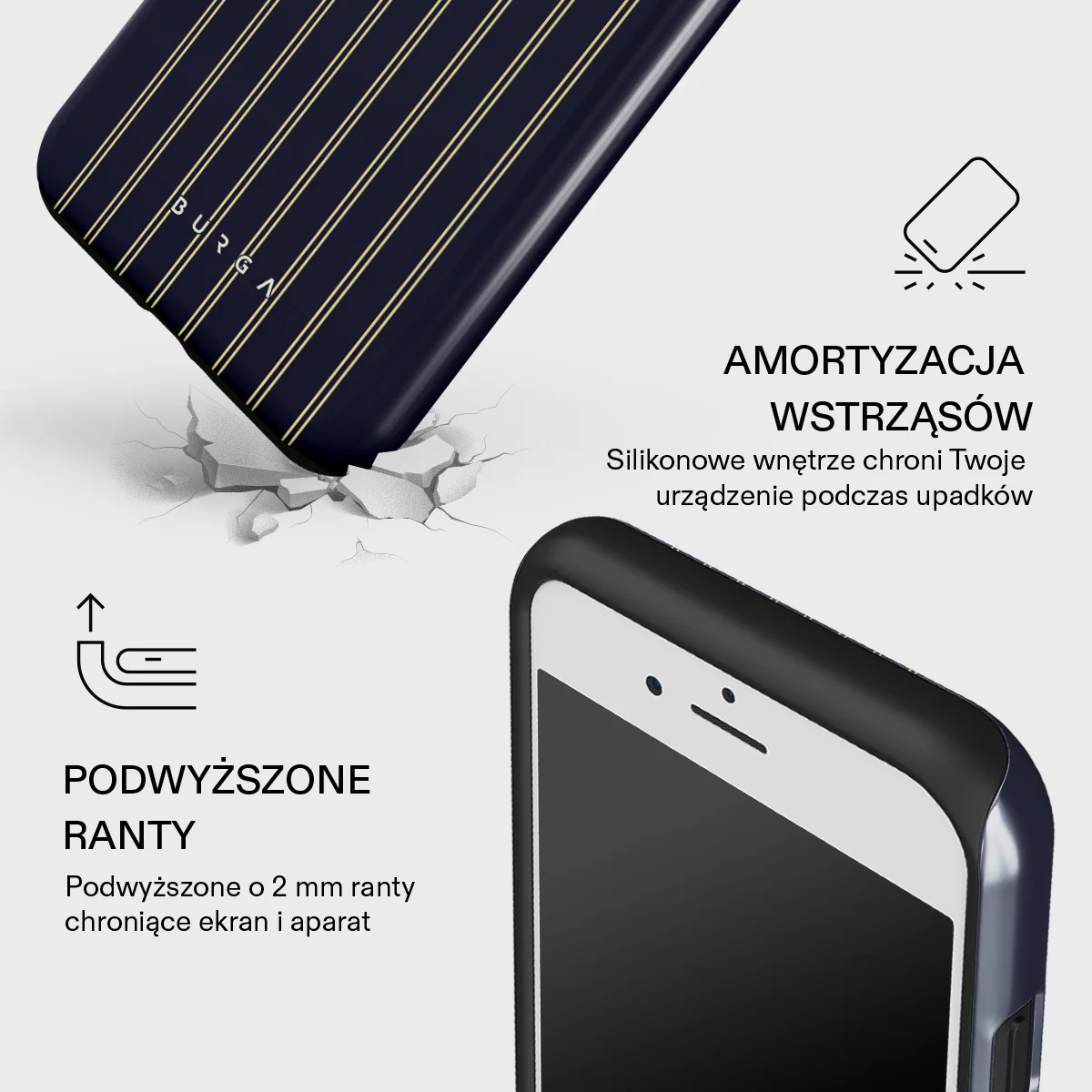 Free Fall - iPhone SE (2020) Etui - Image 8
