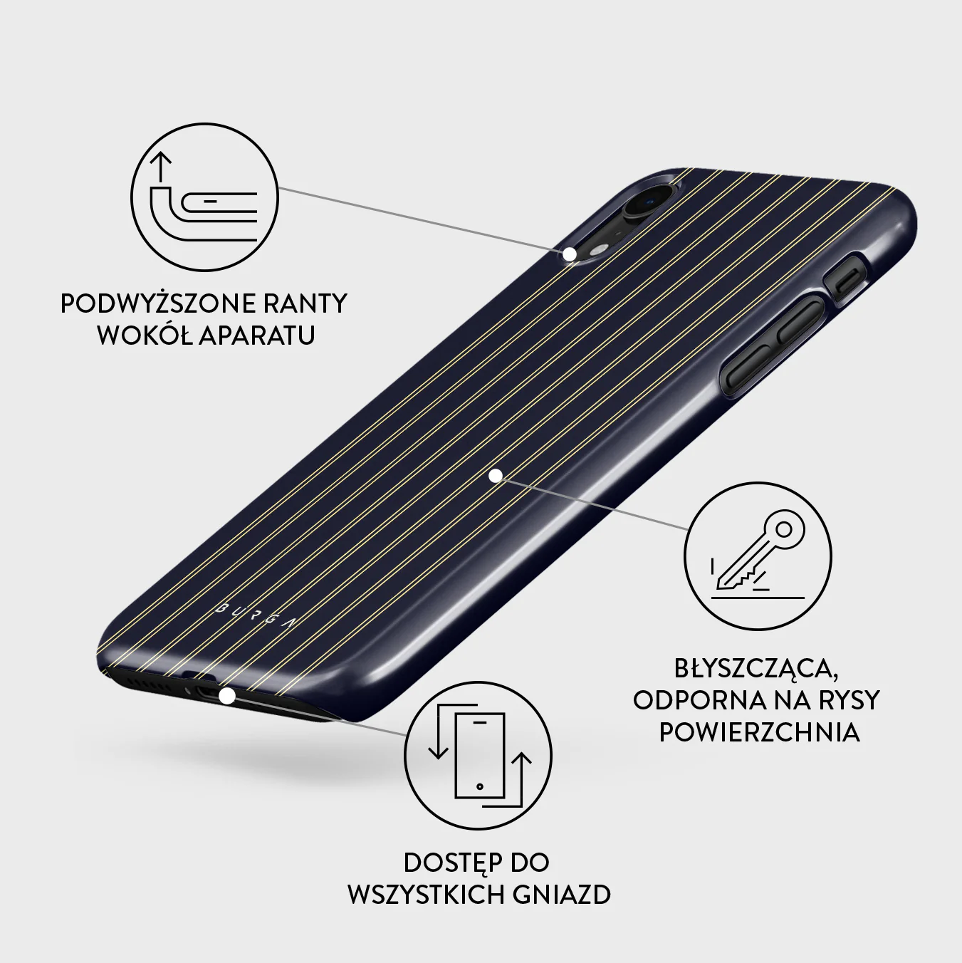 Free Fall - iPhone XR Etui - Image 3