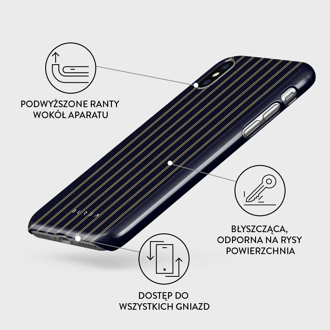 Free Fall - iPhone XS Max Etui - Image 3