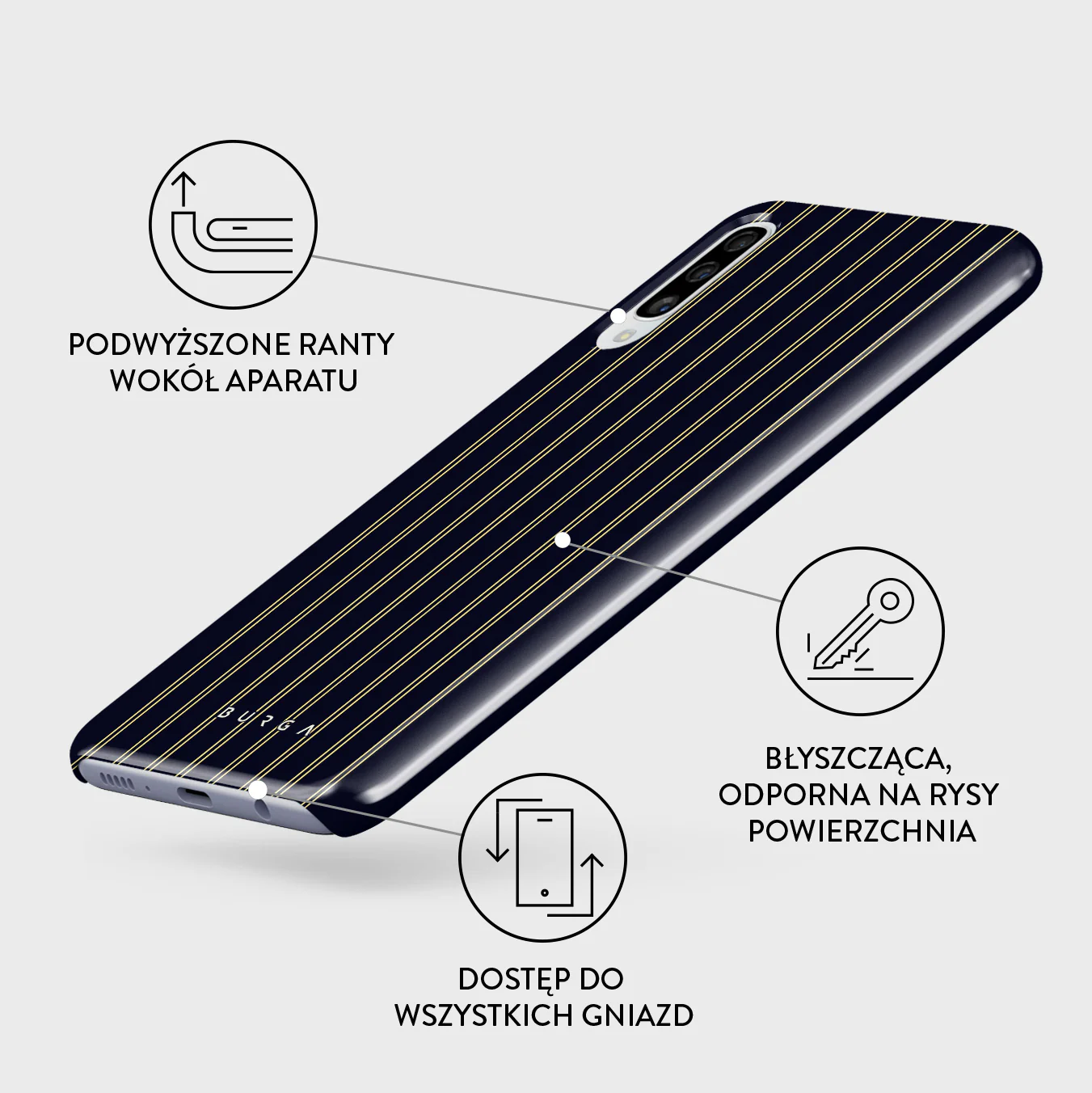 Free Fall - Samsung Galaxy A50 Etui - Image 3