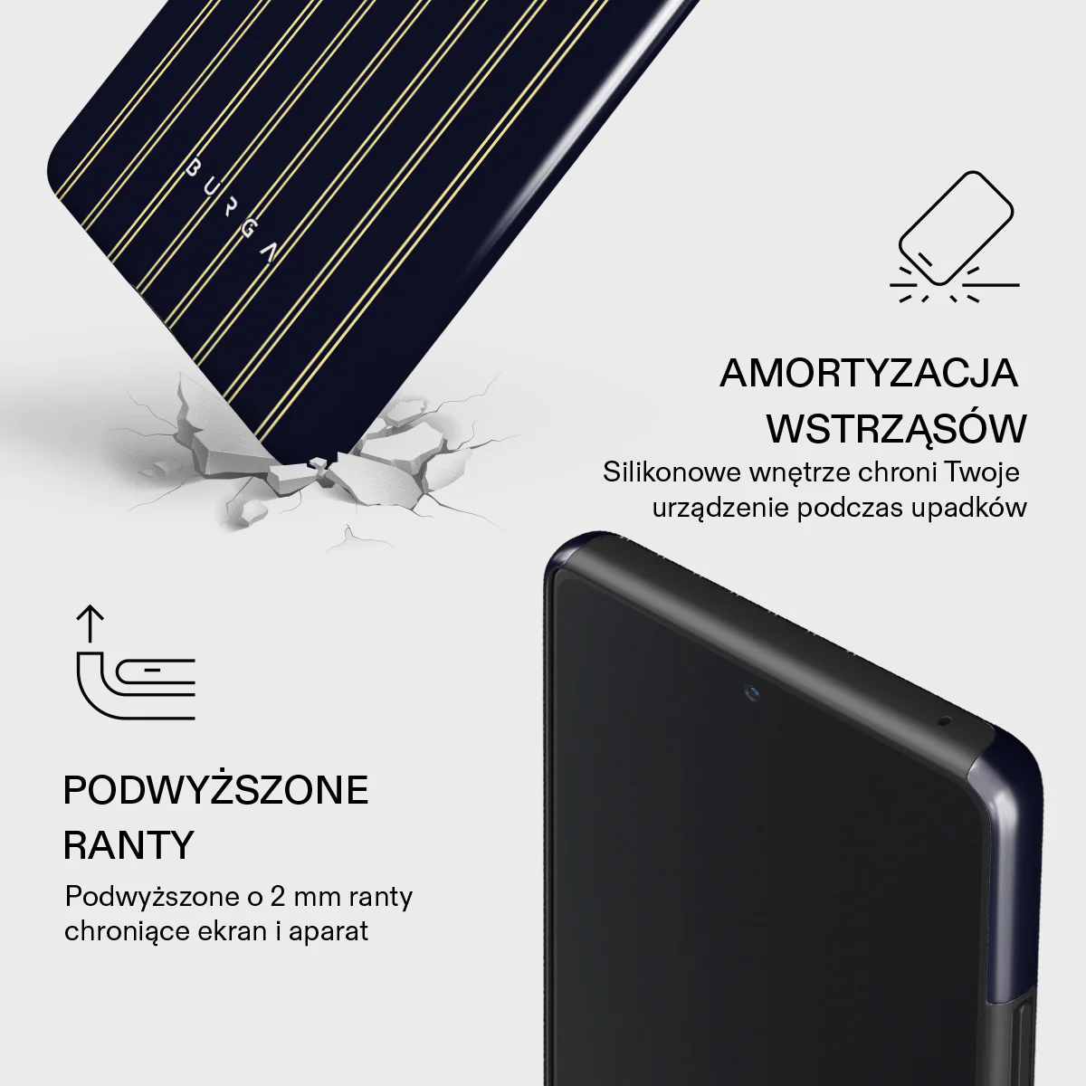 Free Fall - Samsung Galaxy A72 4G / 5G Etui - Image 8