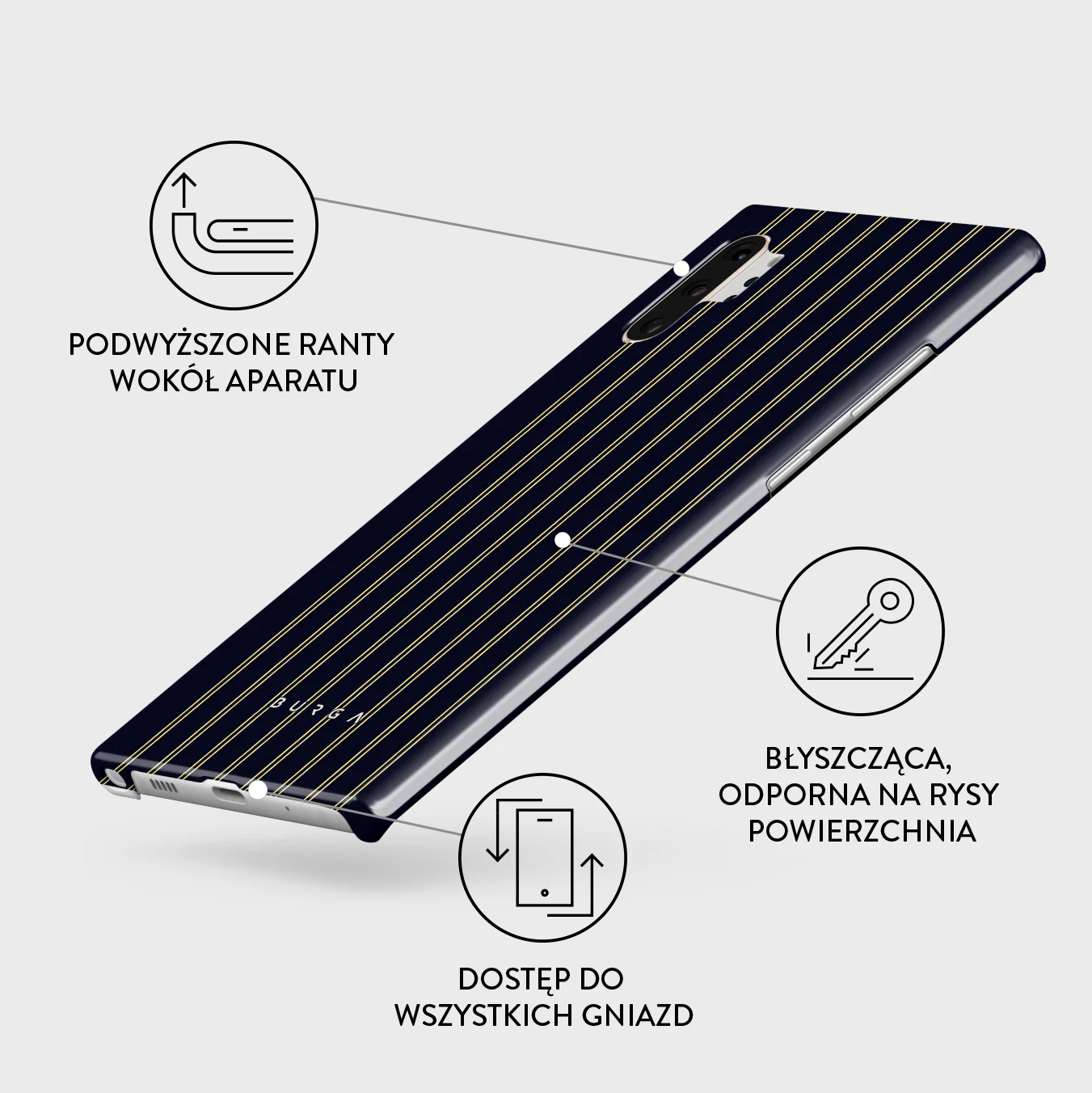 Free Fall - Samsung Galaxy Note 10 Plus Etui - Image 3