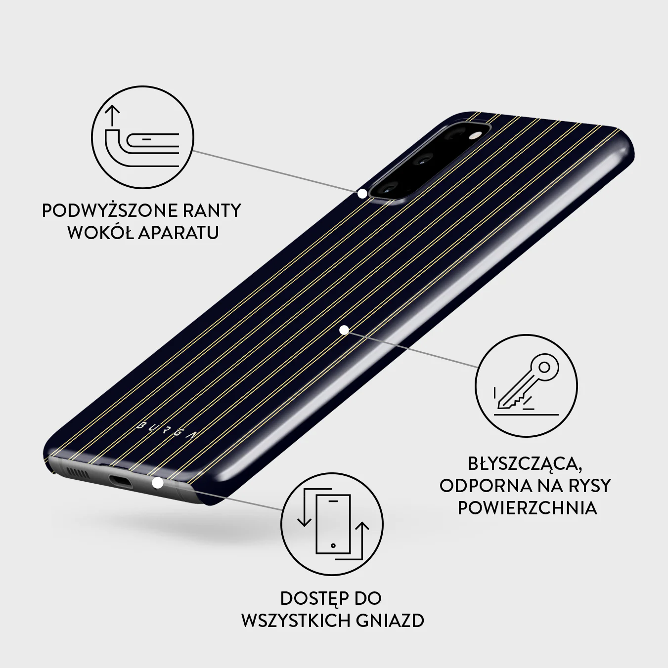 Free Fall - Samsung Galaxy S20 4G / 5G Etui - Image 3