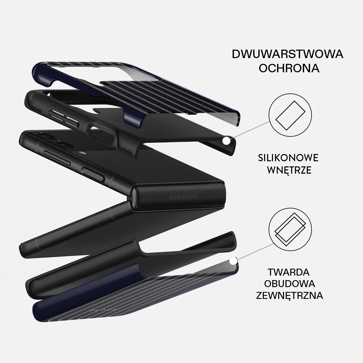 Free Fall - Samsung Galaxy Z Flip 3 Etui - Image 2