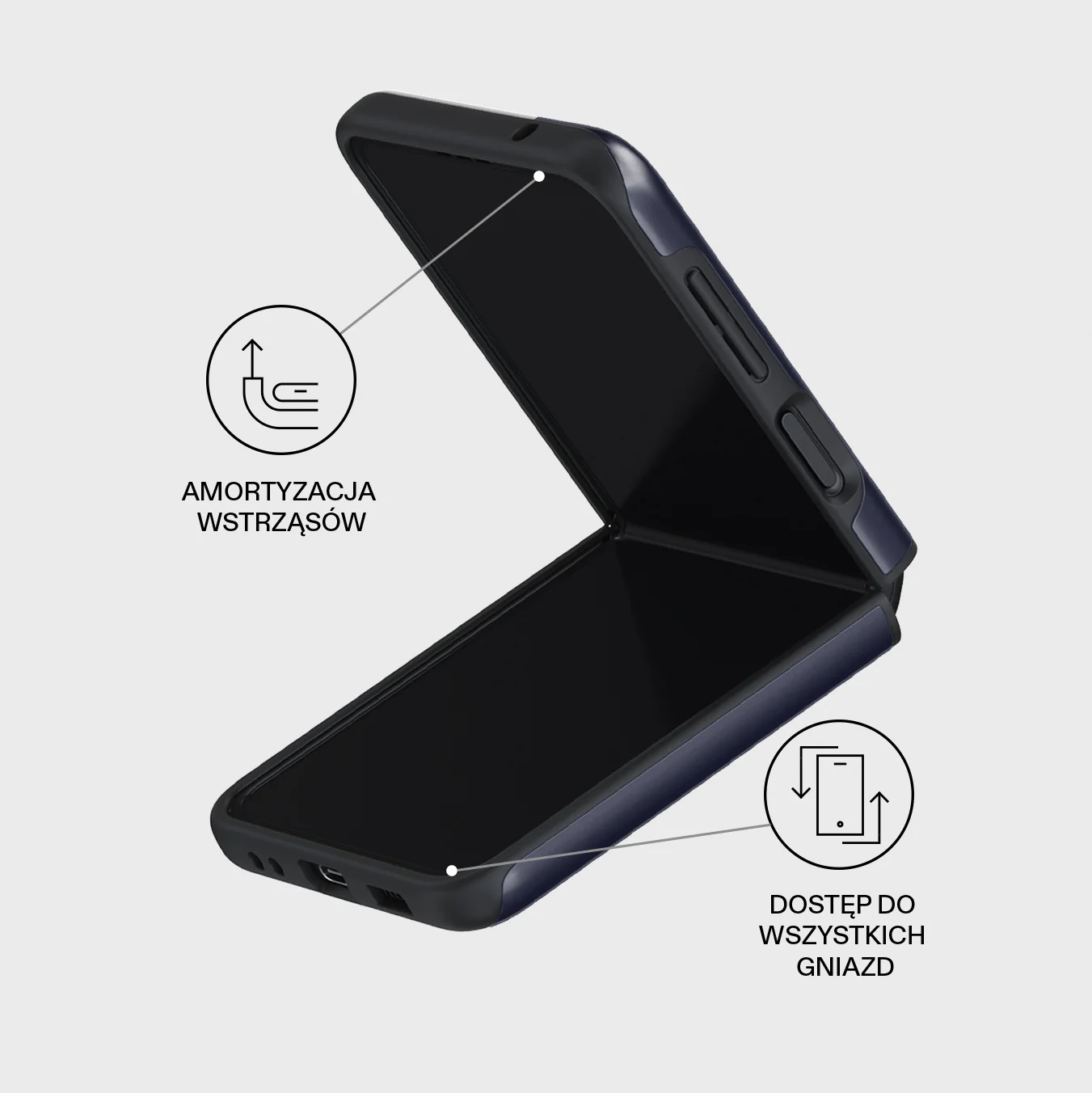 Free Fall - Samsung Galaxy Z Flip 3 Etui - Image 3