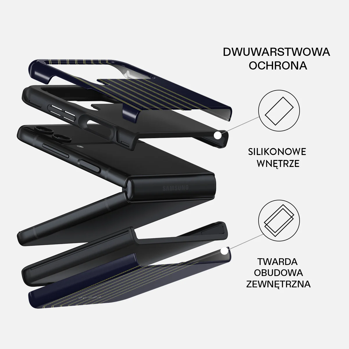Free Fall - Samsung Galaxy Z Flip 4 Etui - Image 8