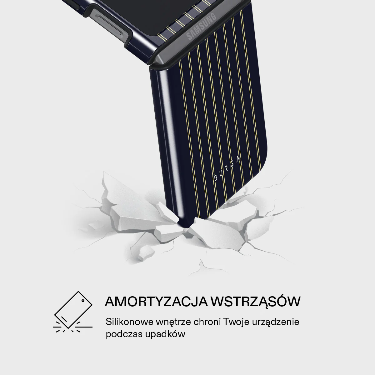 Free Fall - Samsung Galaxy Z Flip 5 Etui - Image 4
