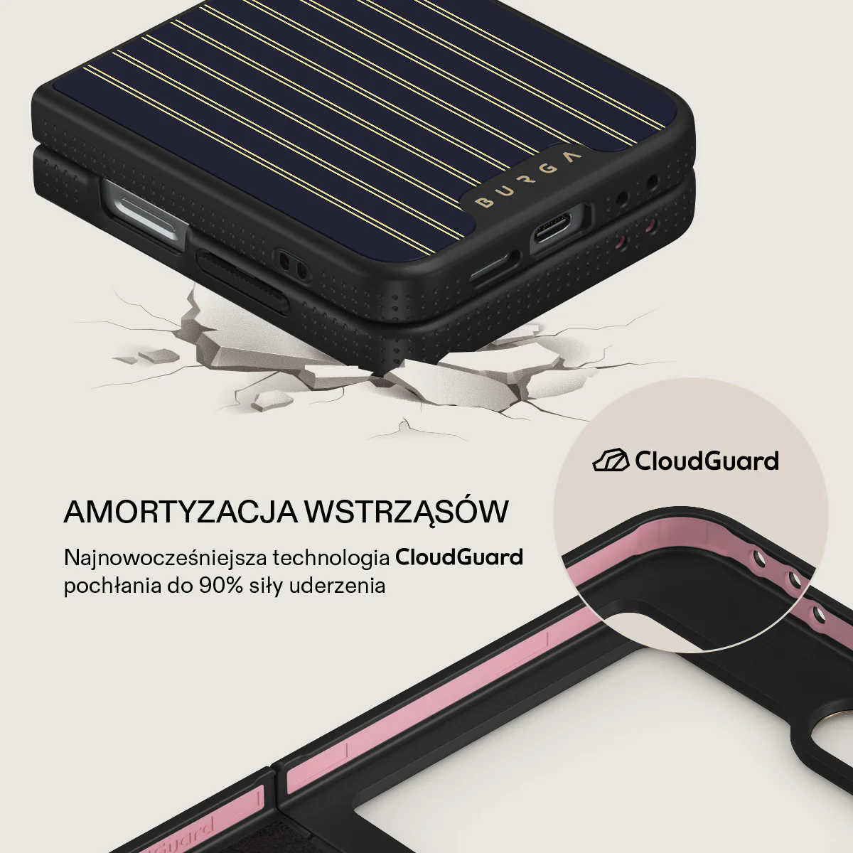 Free Fall - Samsung Galaxy Z Flip 6 Etui - Image 8