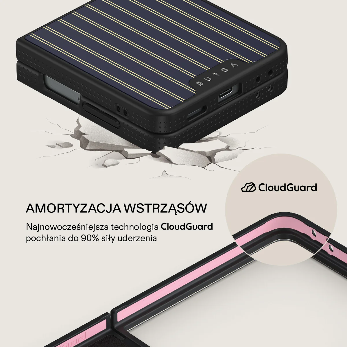 Free Fall - Samsung Galaxy Z Flip 7 Etui - Image 14
