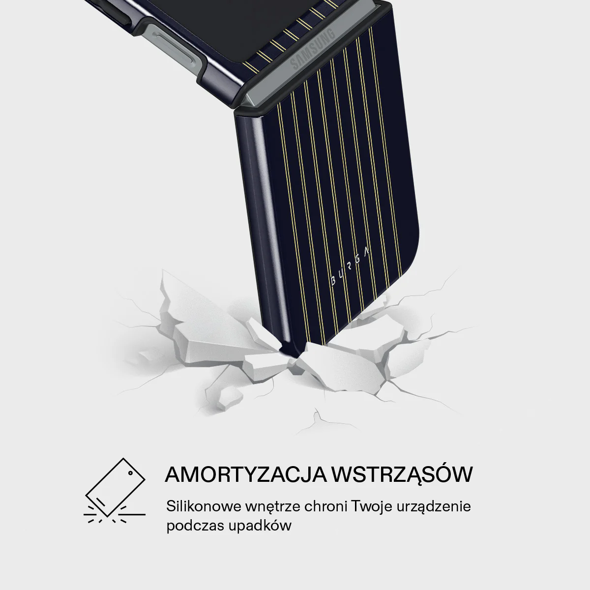 Free Fall - Samsung Galaxy Z Flip 7 FE Etui - Image 4