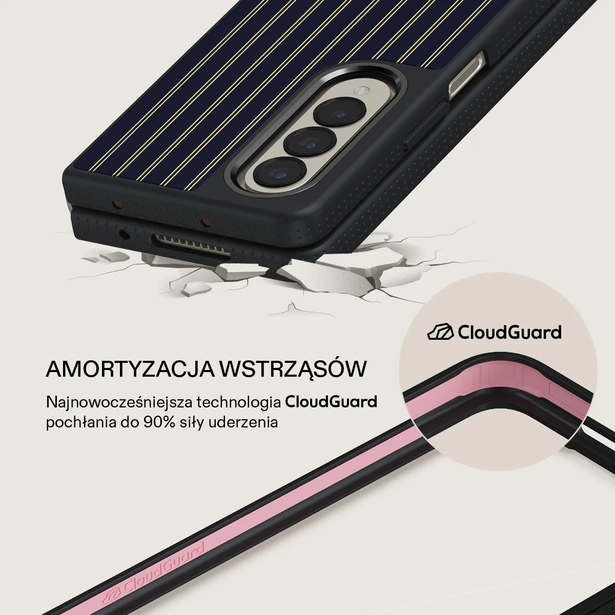 Free Fall - Samsung Galaxy Z Fold 4 Etui - Image 15
