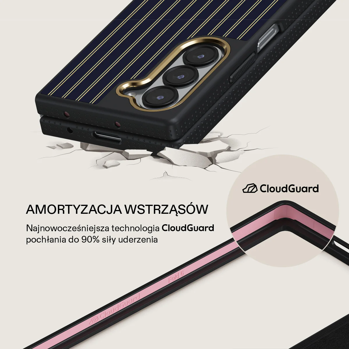 Free Fall - Samsung Galaxy Z Fold 6 Etui - Image 3