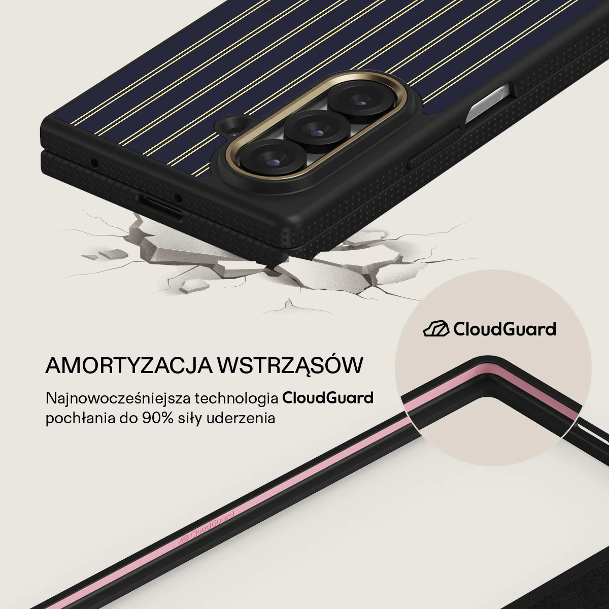 Free Fall - Samsung Galaxy Z Fold 7 Etui - Image 3