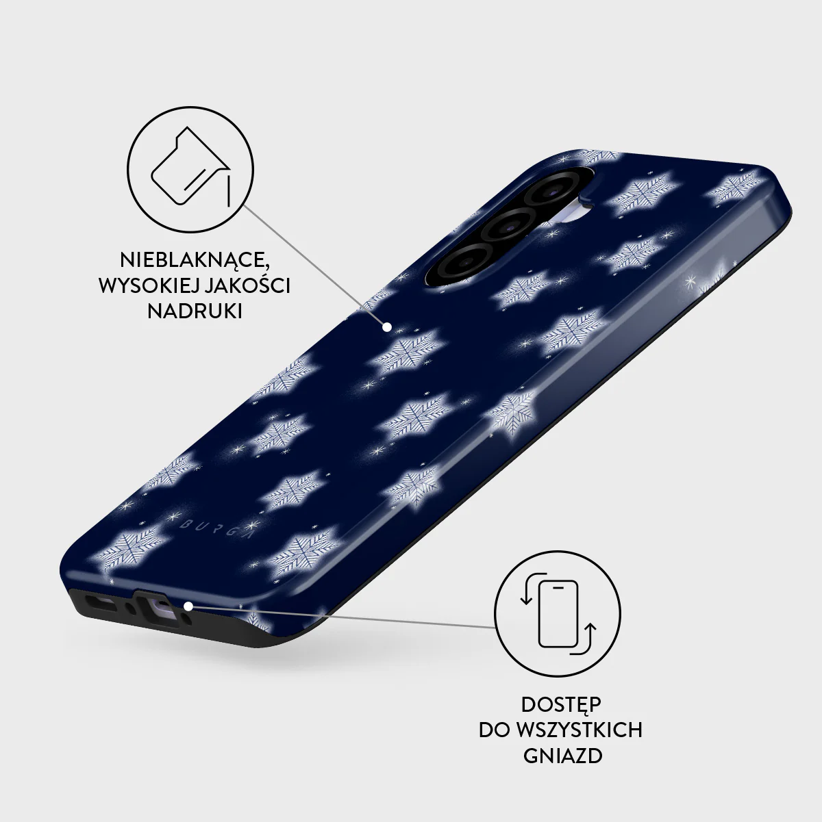 Frosty Pines - Samsung Galaxy A37 5G Etui - Image 3