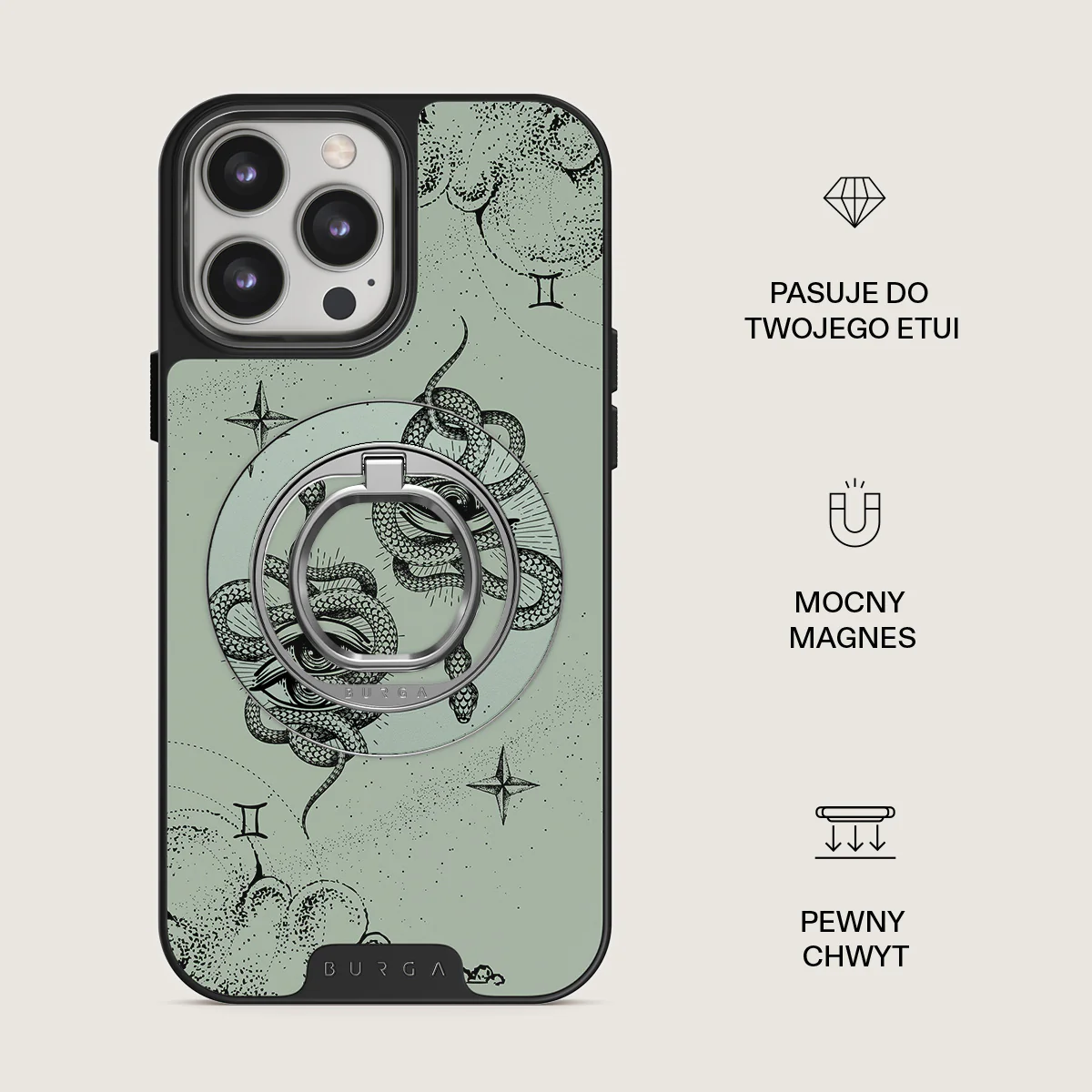 Gemini - Magnetyczny Okrągły Uchwyt - Image 14
