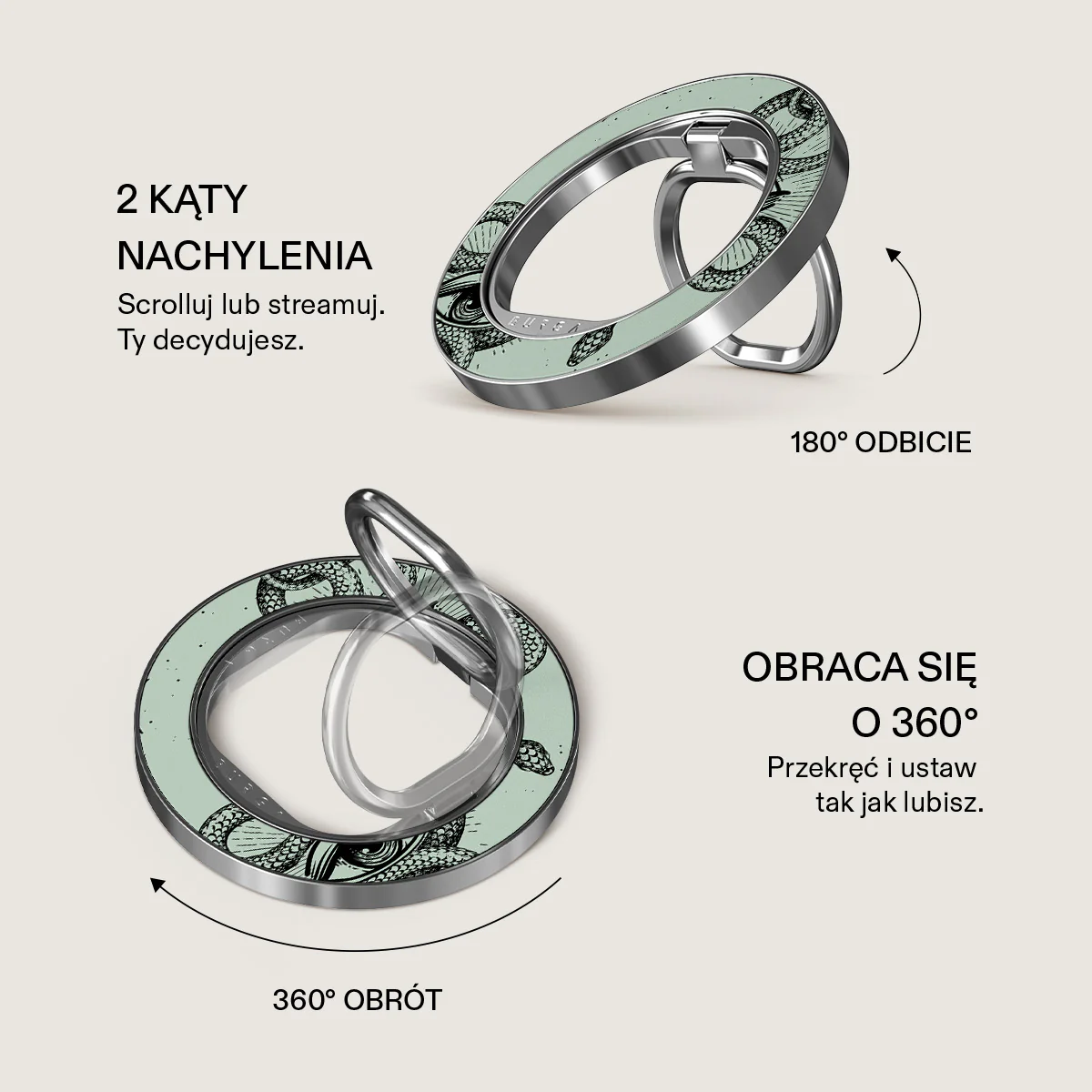Gemini - Magnetyczny Okrągły Uchwyt - Image 15