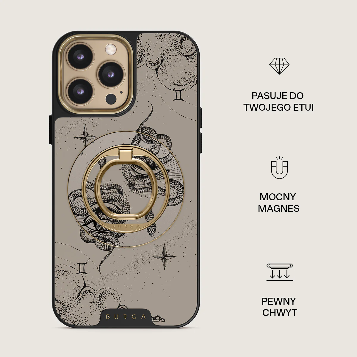 Gemini - Magnetyczny Okrągły Uchwyt - Image 22